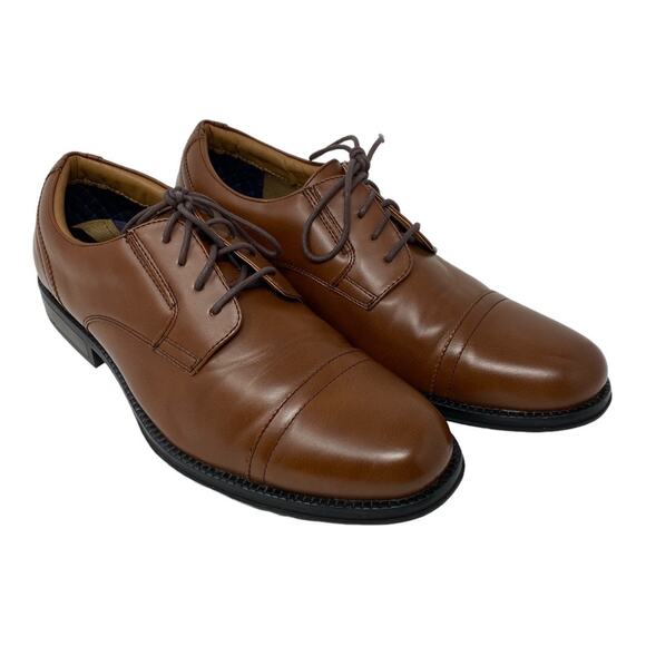 Dockers Other - Dockers Men’s Size 11.5 Garfield Business Dress Shoes Brown Lace Up Comfort